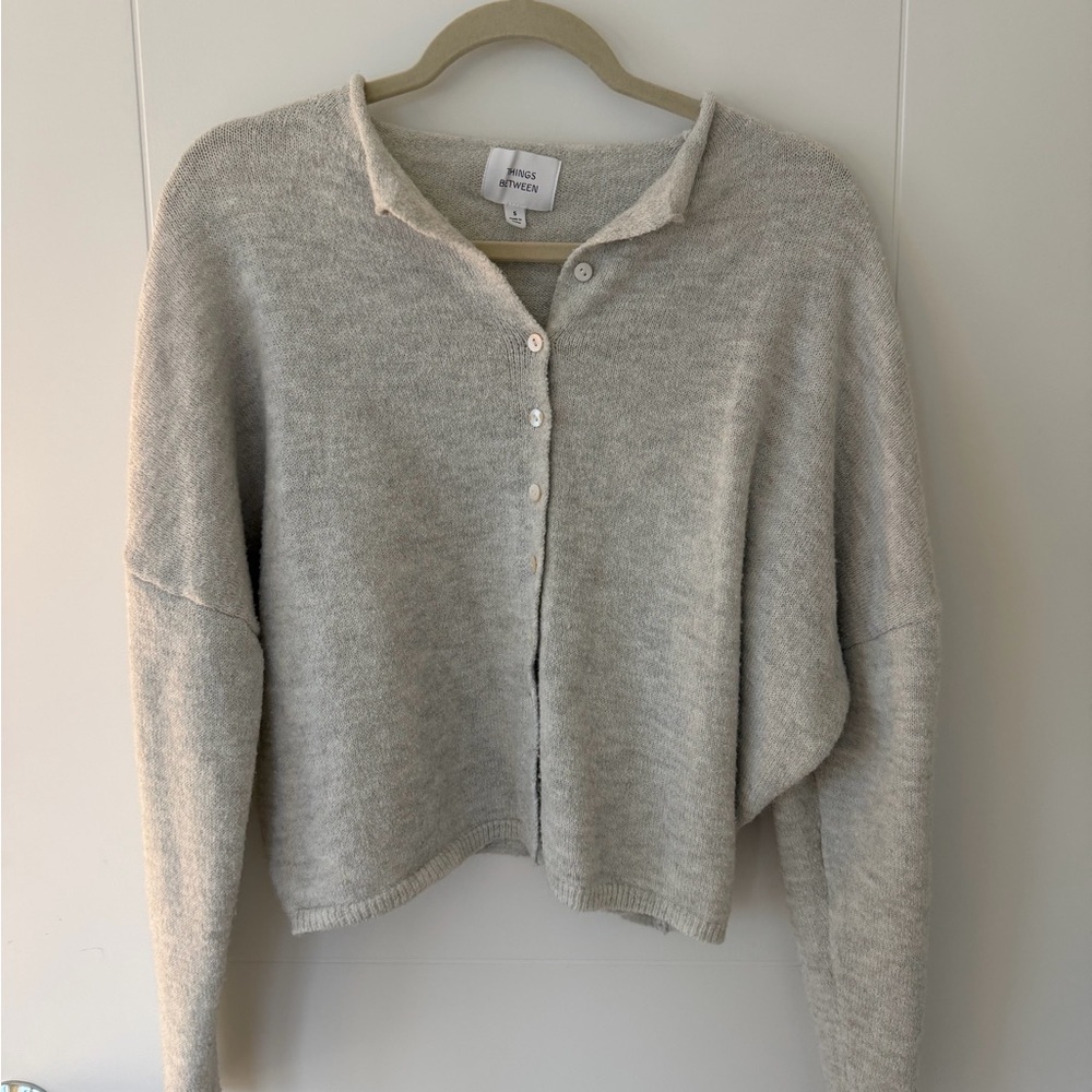 Things Between Grey Cardigan
